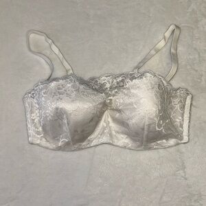 Maidenform White Lace Bra Size 38C